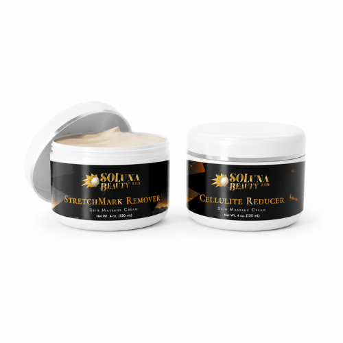 Smooth & Fade Duo – Stretch Mark + Cellulite Cream Bundle (Now 63% OFF)