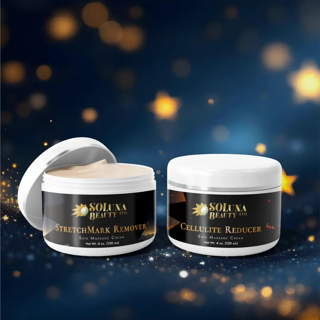 Smooth & Fade Duo – Stretch Mark + Cellulite Cream Bundle (Now 63% OFF)